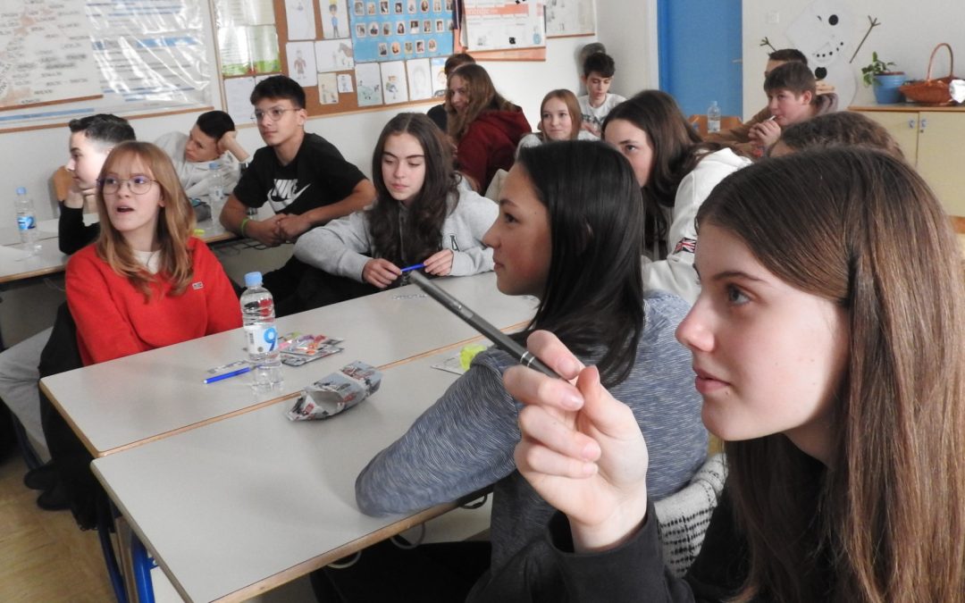 Bingo med nadarjeni učenci OŠ Gustava Šiliha in nami