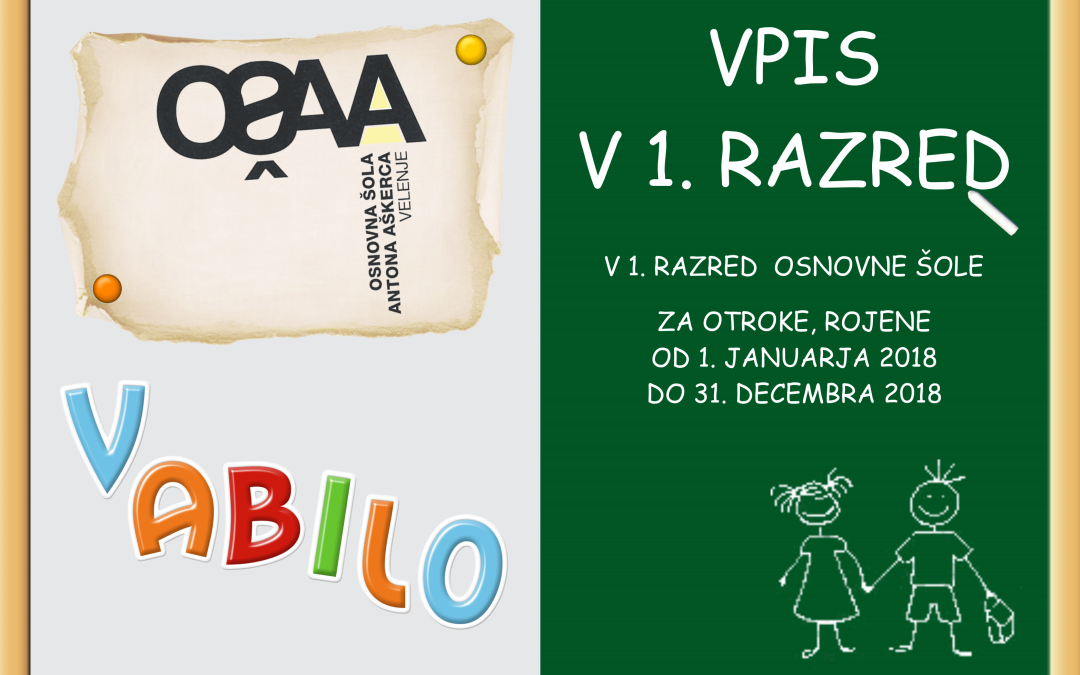 Vpis v 1. razred